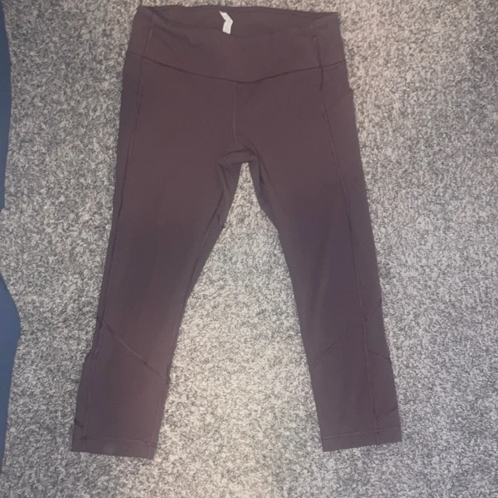 lululemon athletica Dark Brown/Charcoal Leggings